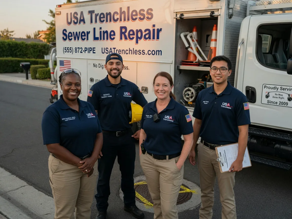 Sewer Line Repair company in New Llano, LA